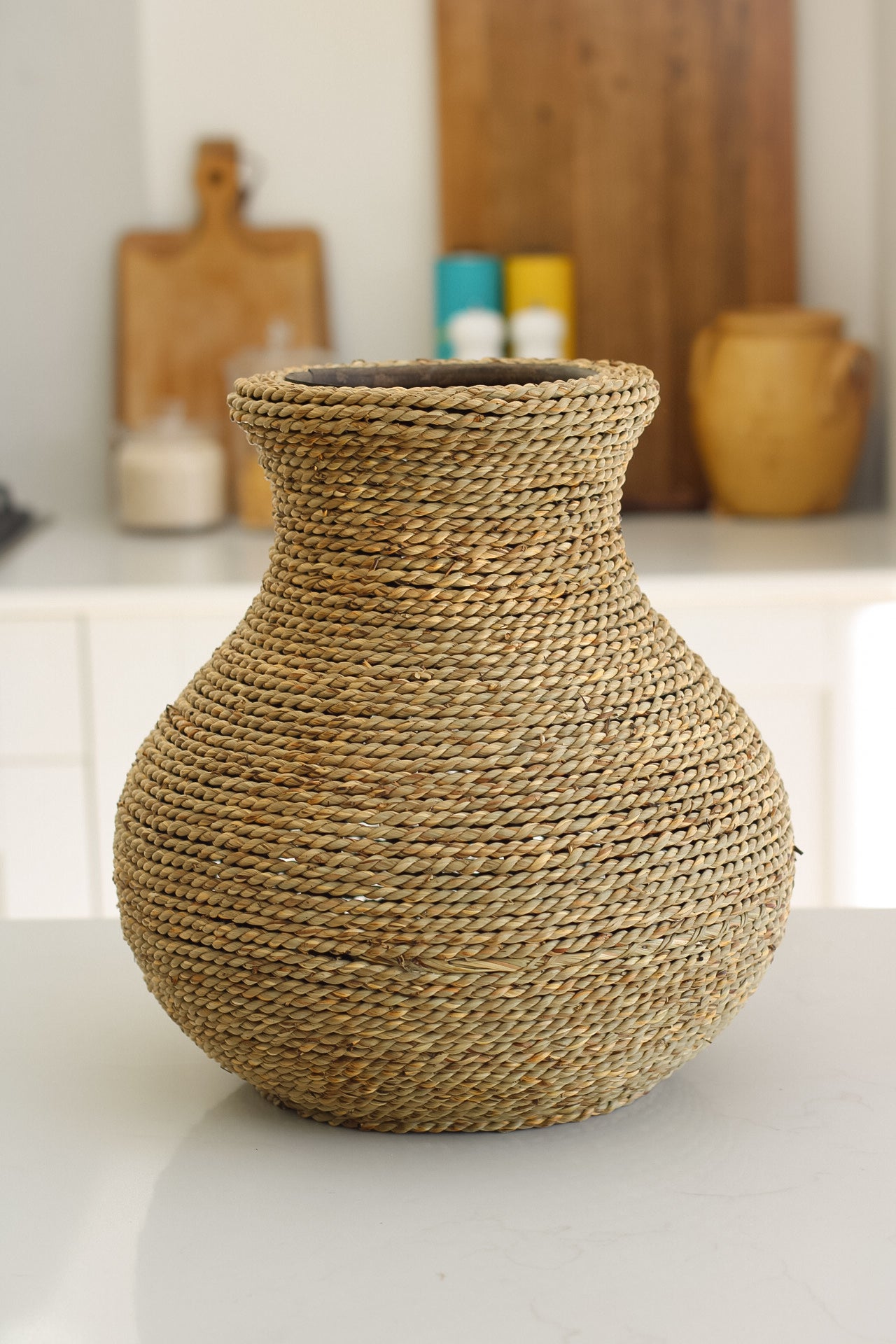 Roxby Seagrass Tapered Vase