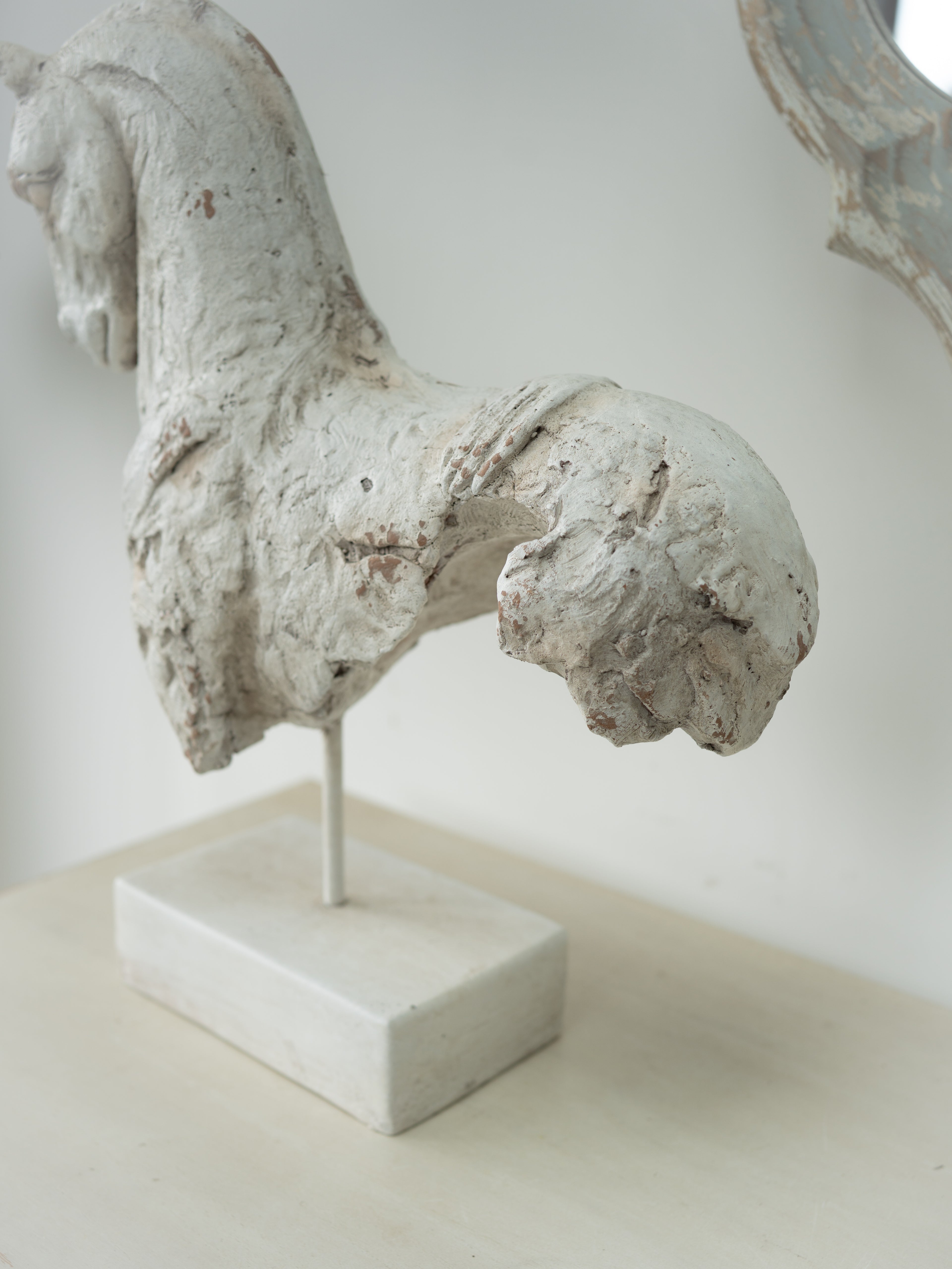 Rustic Horse Sculpture Ornament