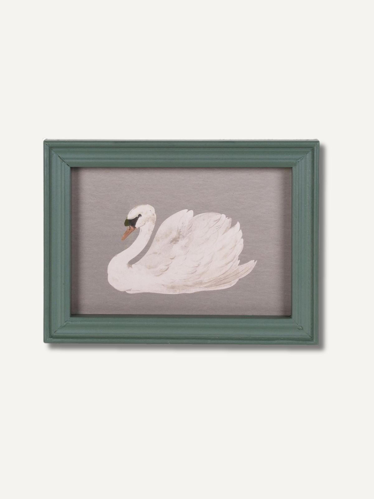 Serenity Swan Framed Wall Art