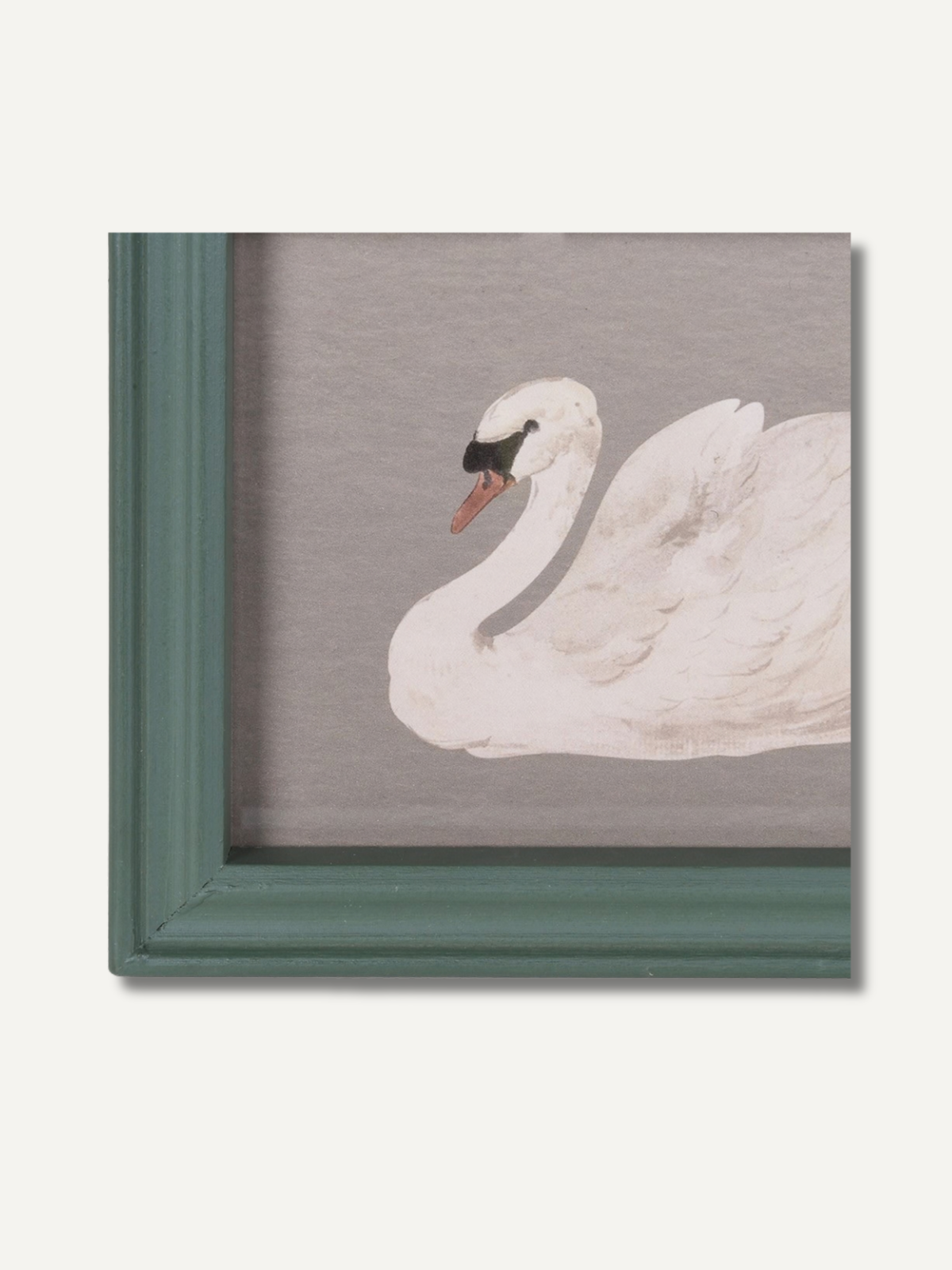Serenity Swan Framed Wall Art