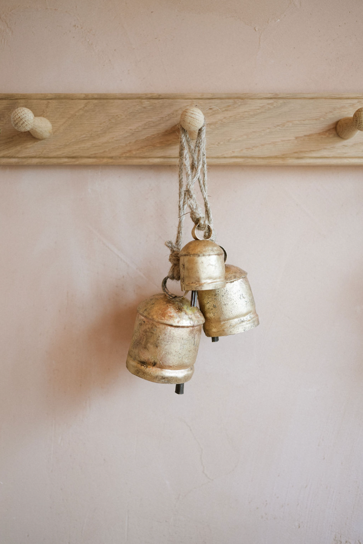 Set of Three Brass Bells