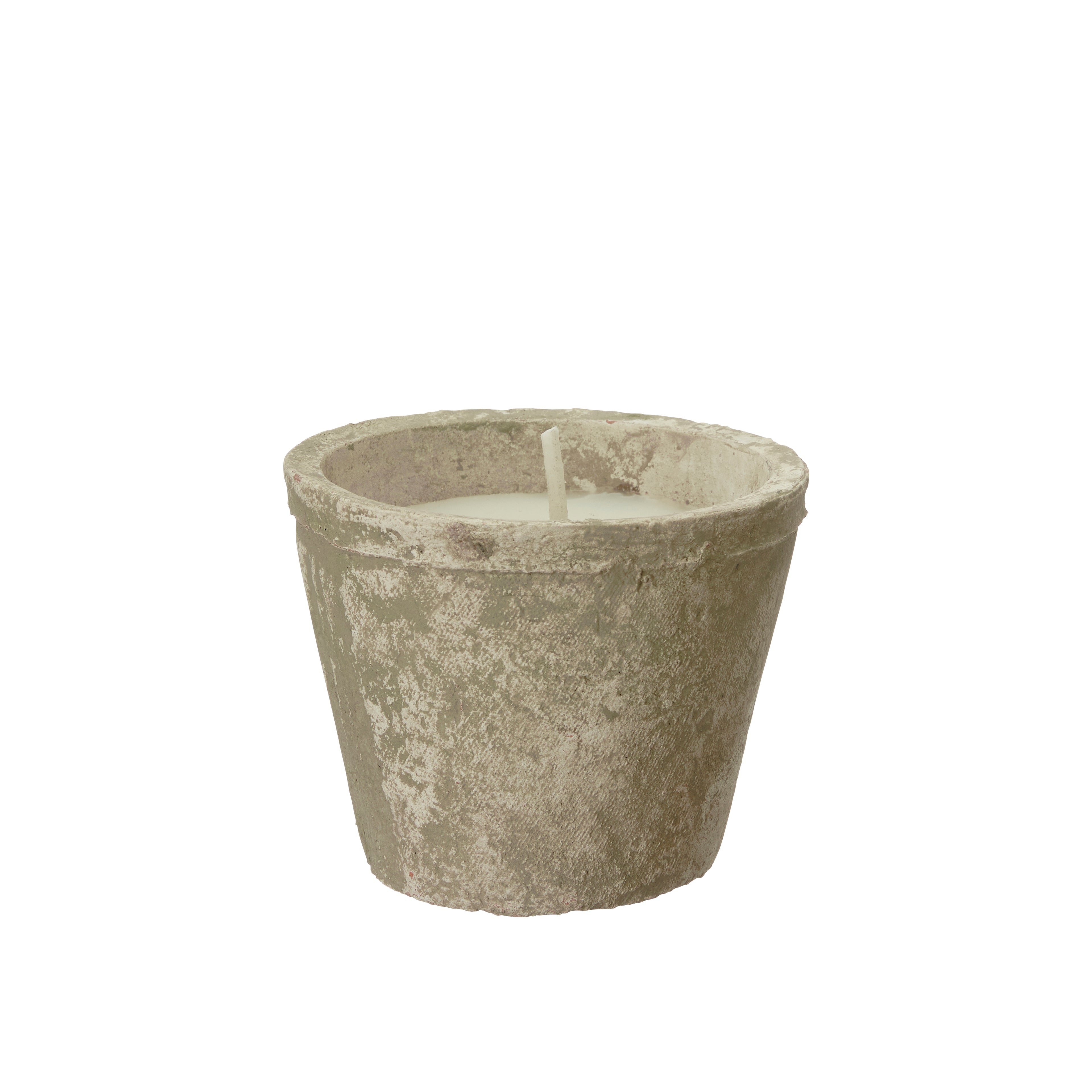 Terracotta Potted Candle