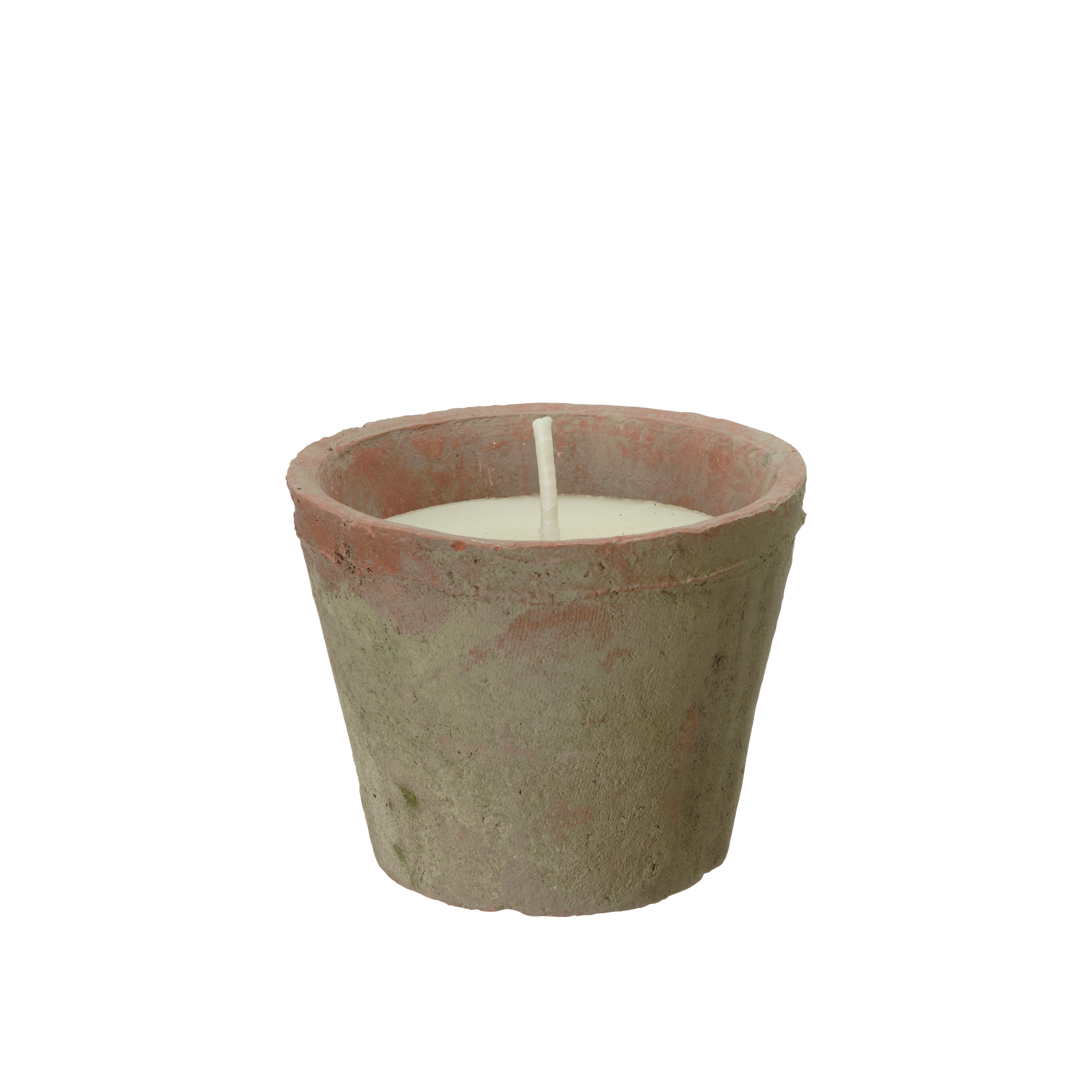 Terracotta Potted Candle