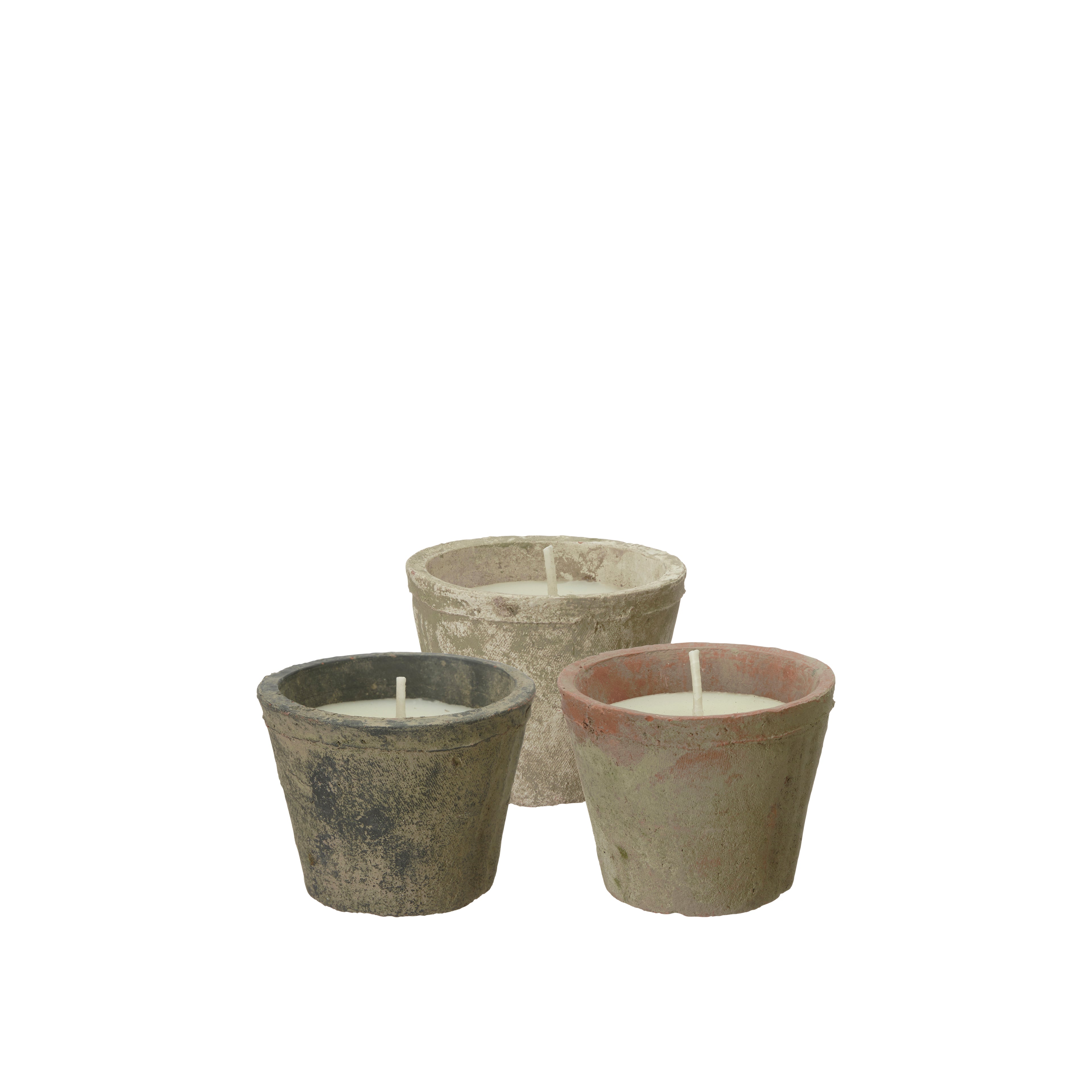 Terracotta Potted Candle