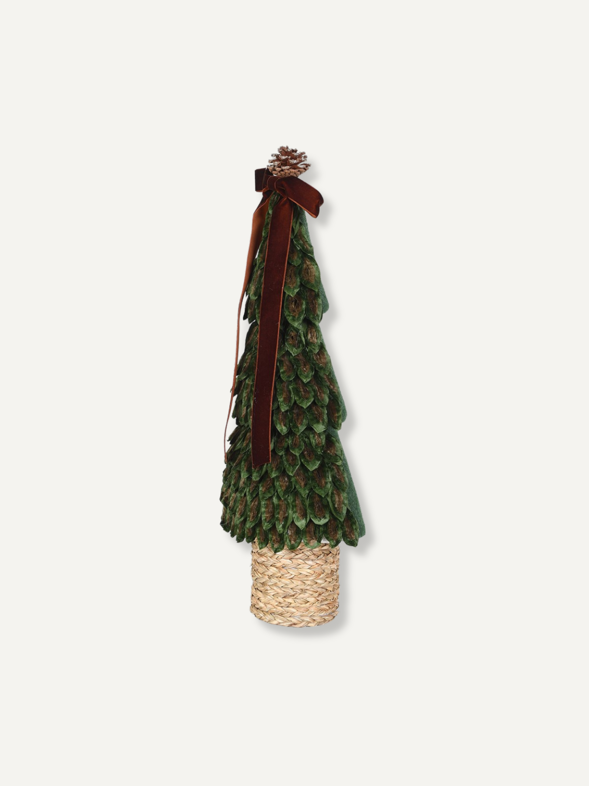 Tiered Christmas Tree with Bow