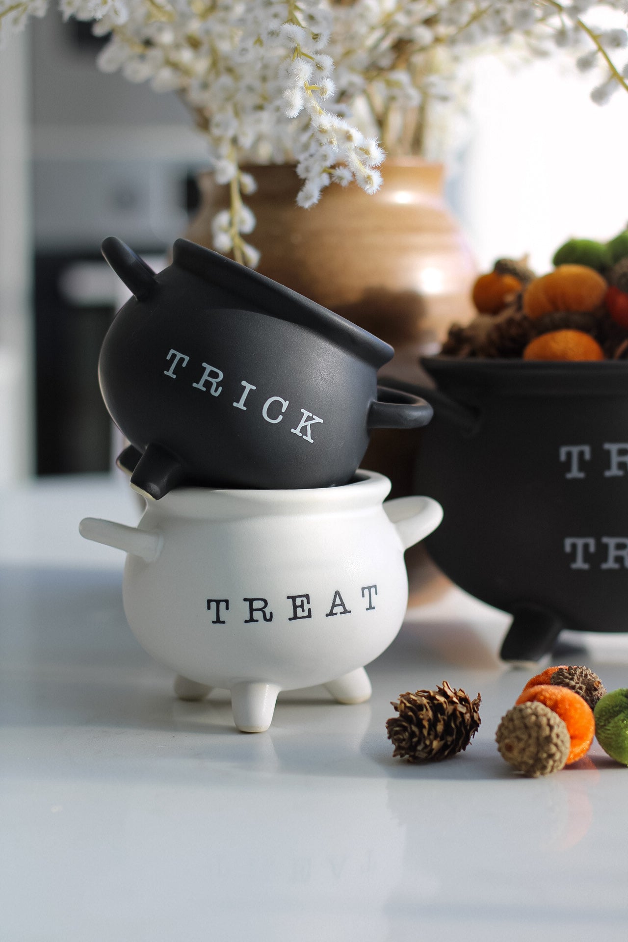 Trick or Treat Cauldrons | Set of 2