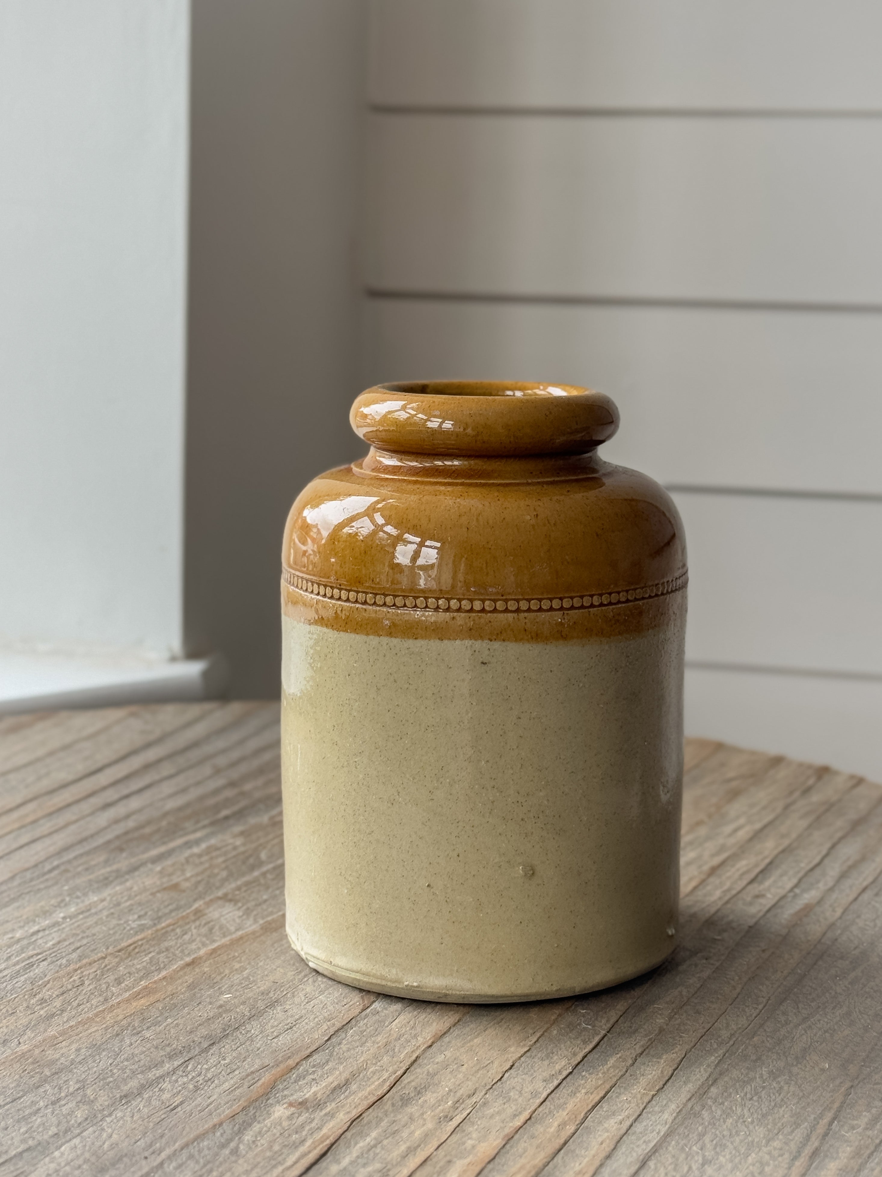 Vintage Salt Glazed Pot