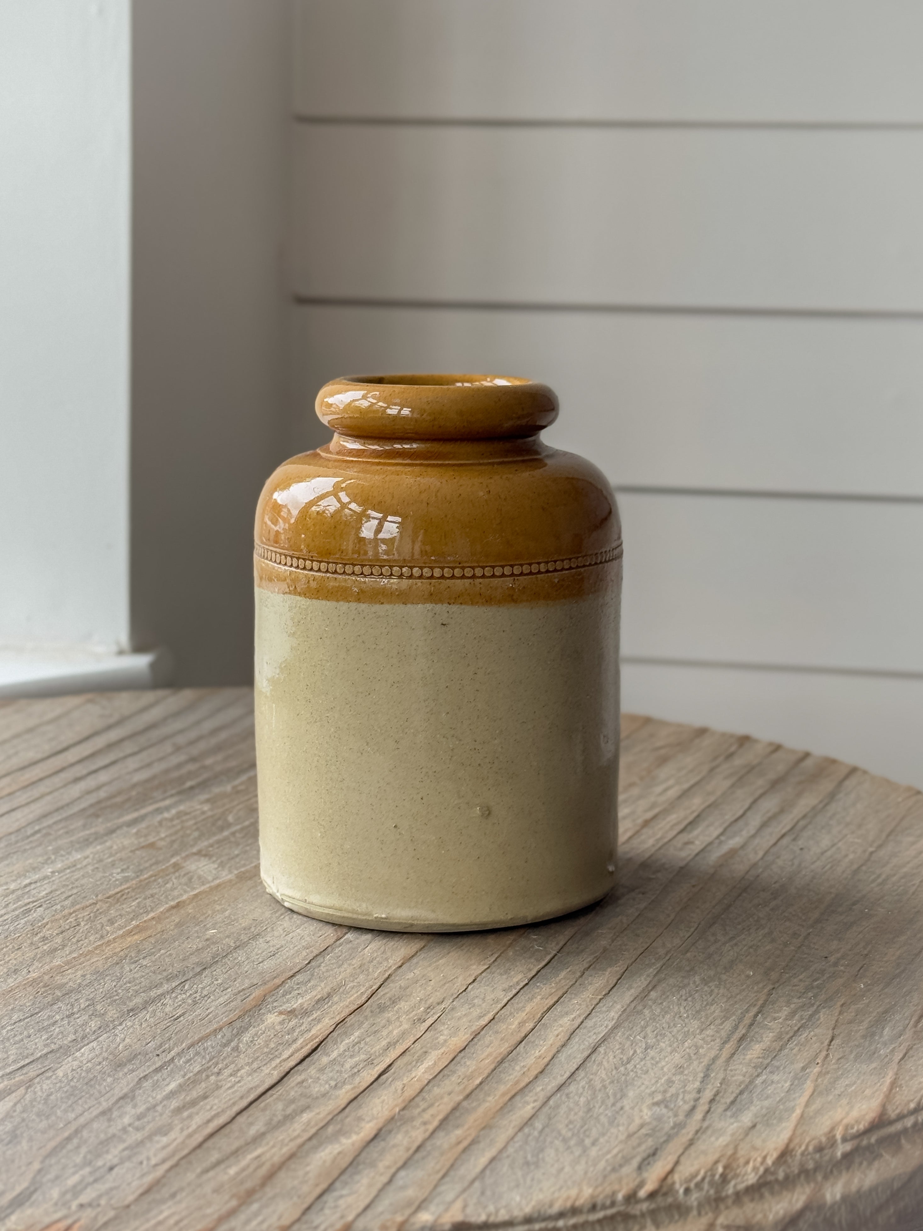 Vintage Salt Glazed Pot