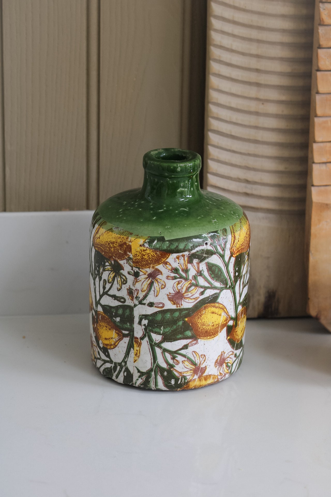 Vintage Spanish Lemons Bottle