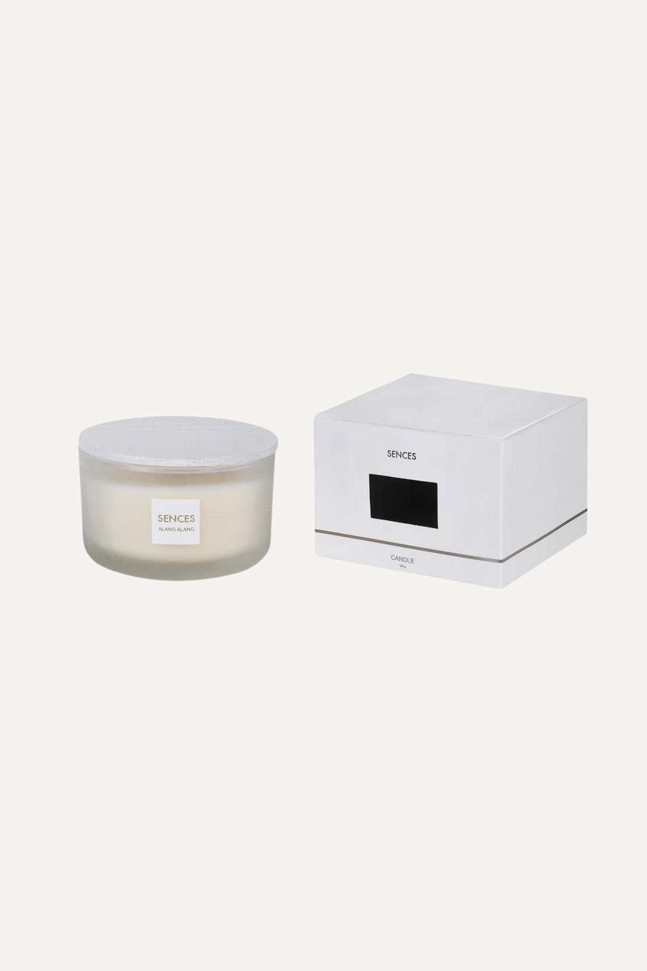 White Sences Alang Alang Luxury Candle
