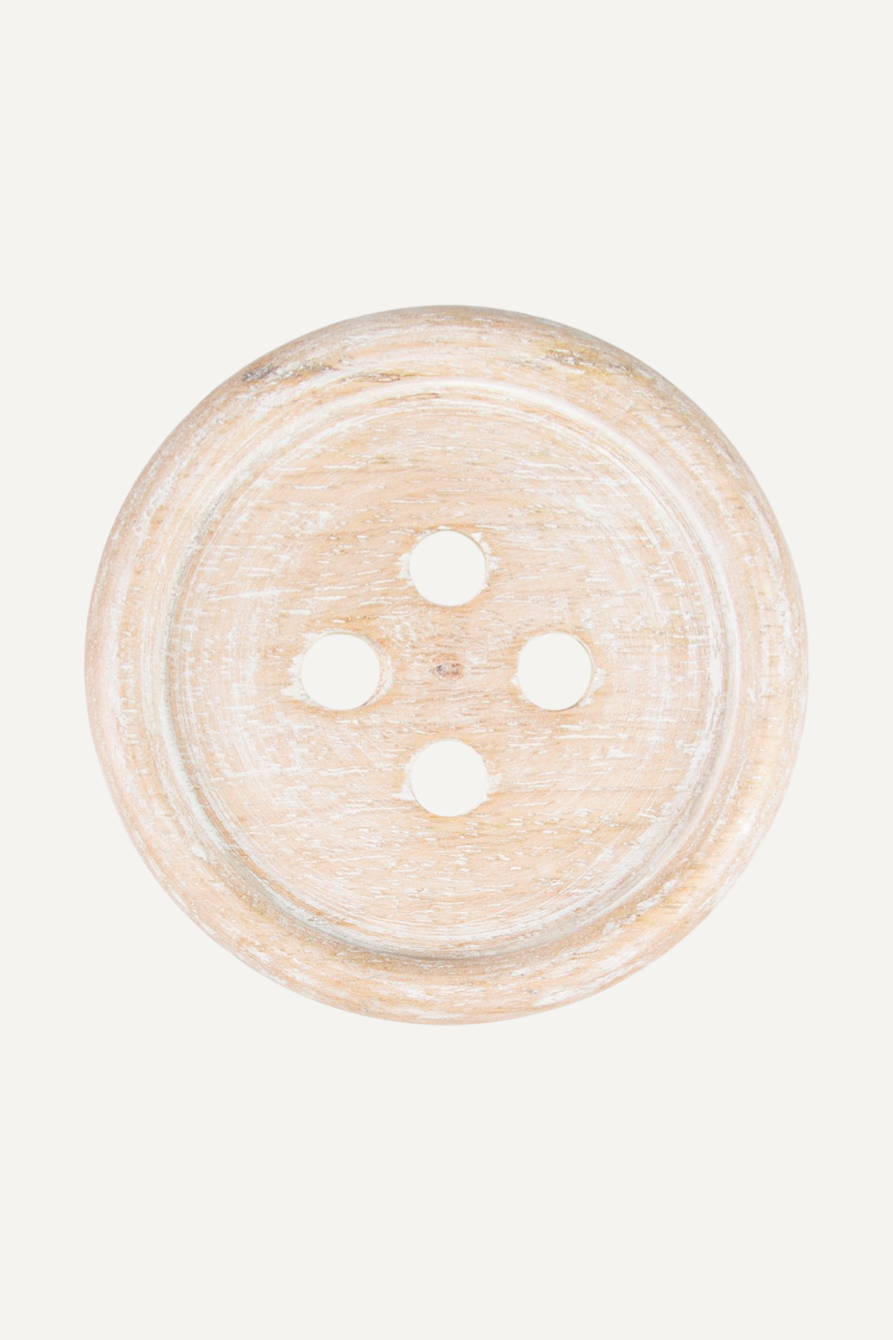 Wooden Button Coasters | Set of 6