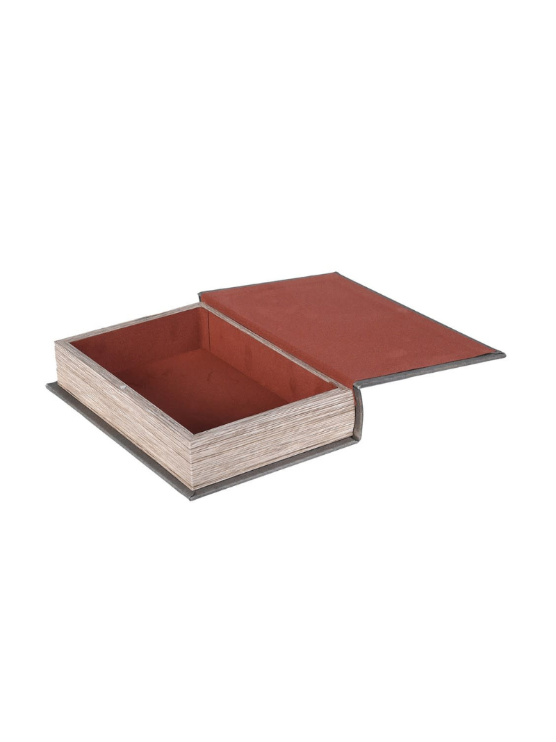 inside of storage book box