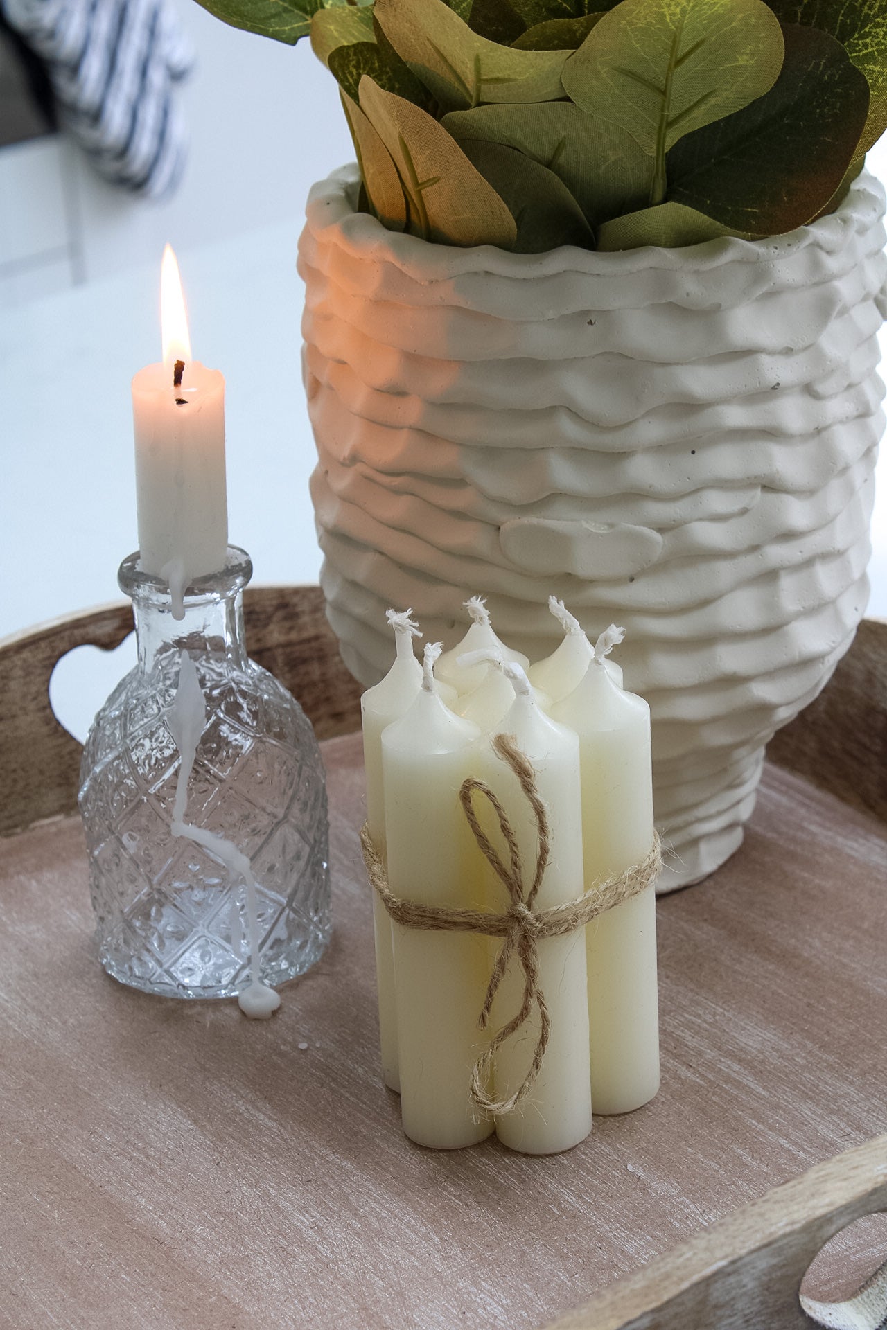 Milk Dinner Candles | Bundle of 7