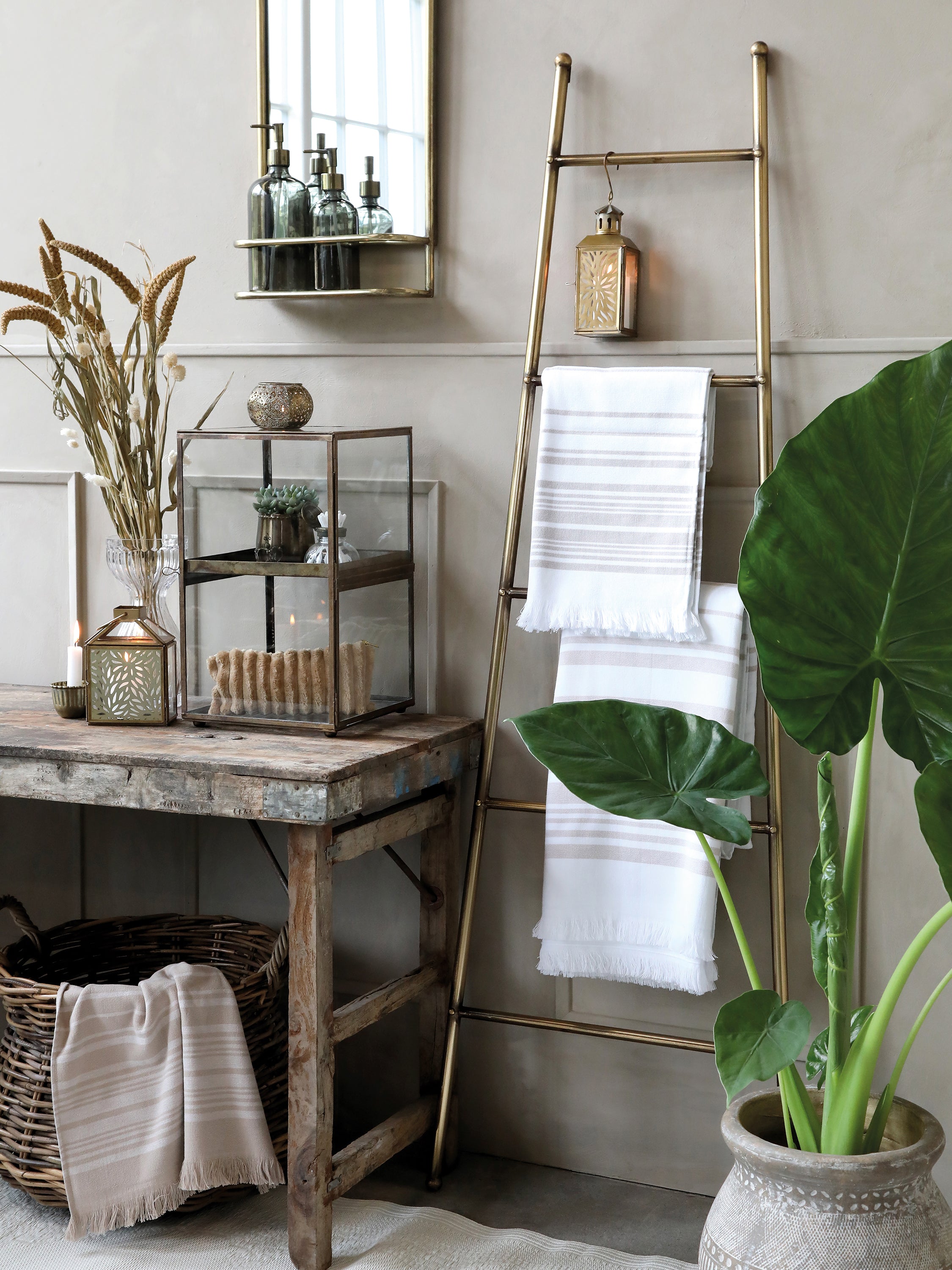 Gold Decorative Ladder