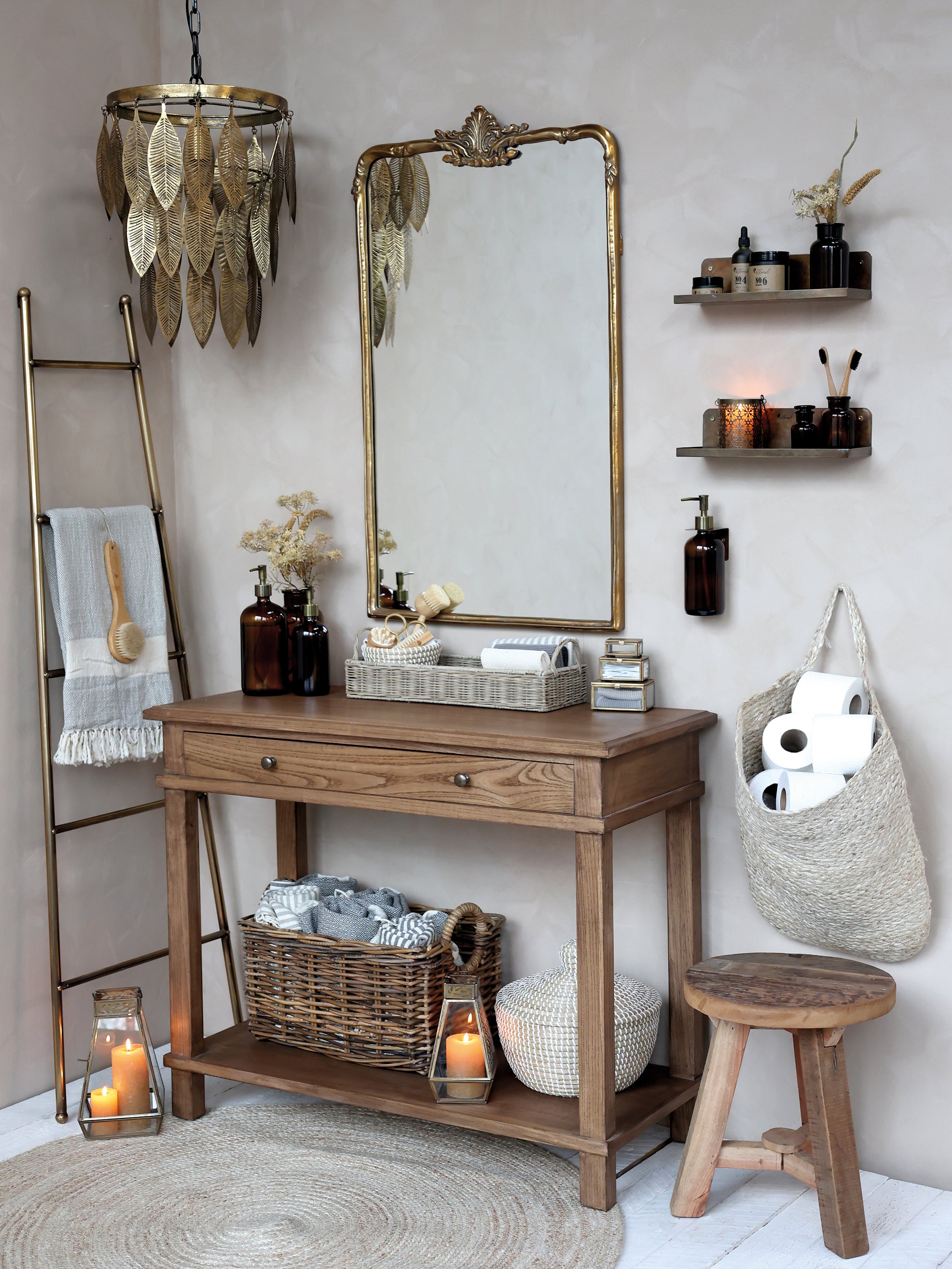 Gold Decorative Ladder