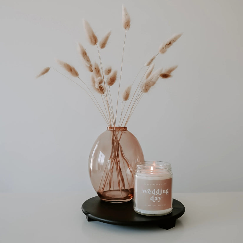 Wedding Day Candle (Nude Label)