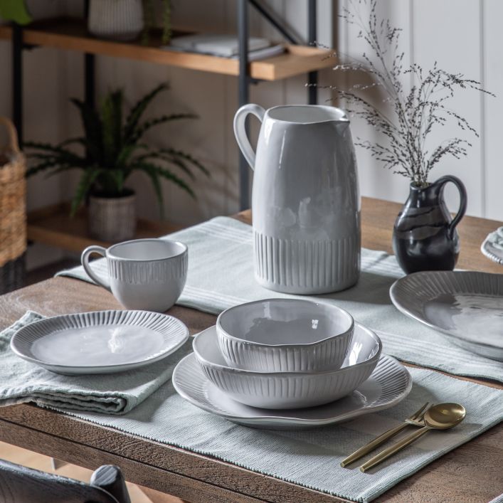 Ridged Mugs | Set of 4