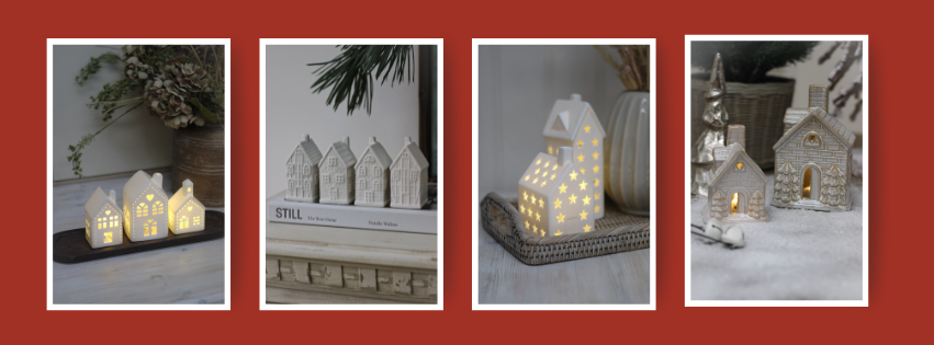 how to create your own winter village at home with christmas decorations