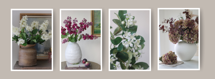 How to Style Faux Spring Flowers So They Look Real