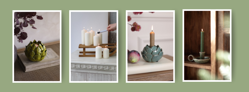 How to Style Candles in Your Home (Without Overdoing It)