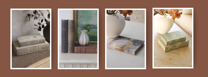 Storage Book Boxes: Decorative Storage Ideas for Coffee Tables and Home Decor