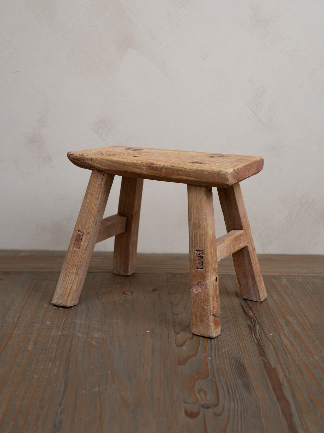 Reclaimed Wooden Mini Stool - Style U