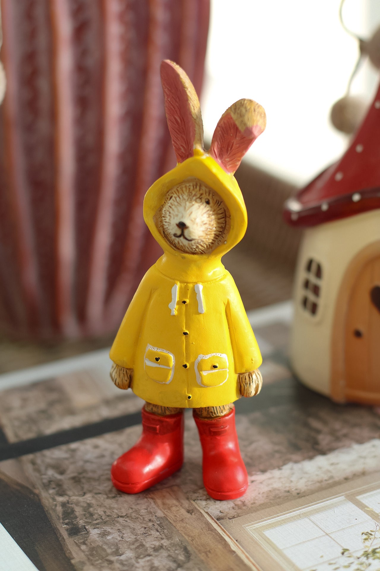 Rainy Days Rabbit Ornament