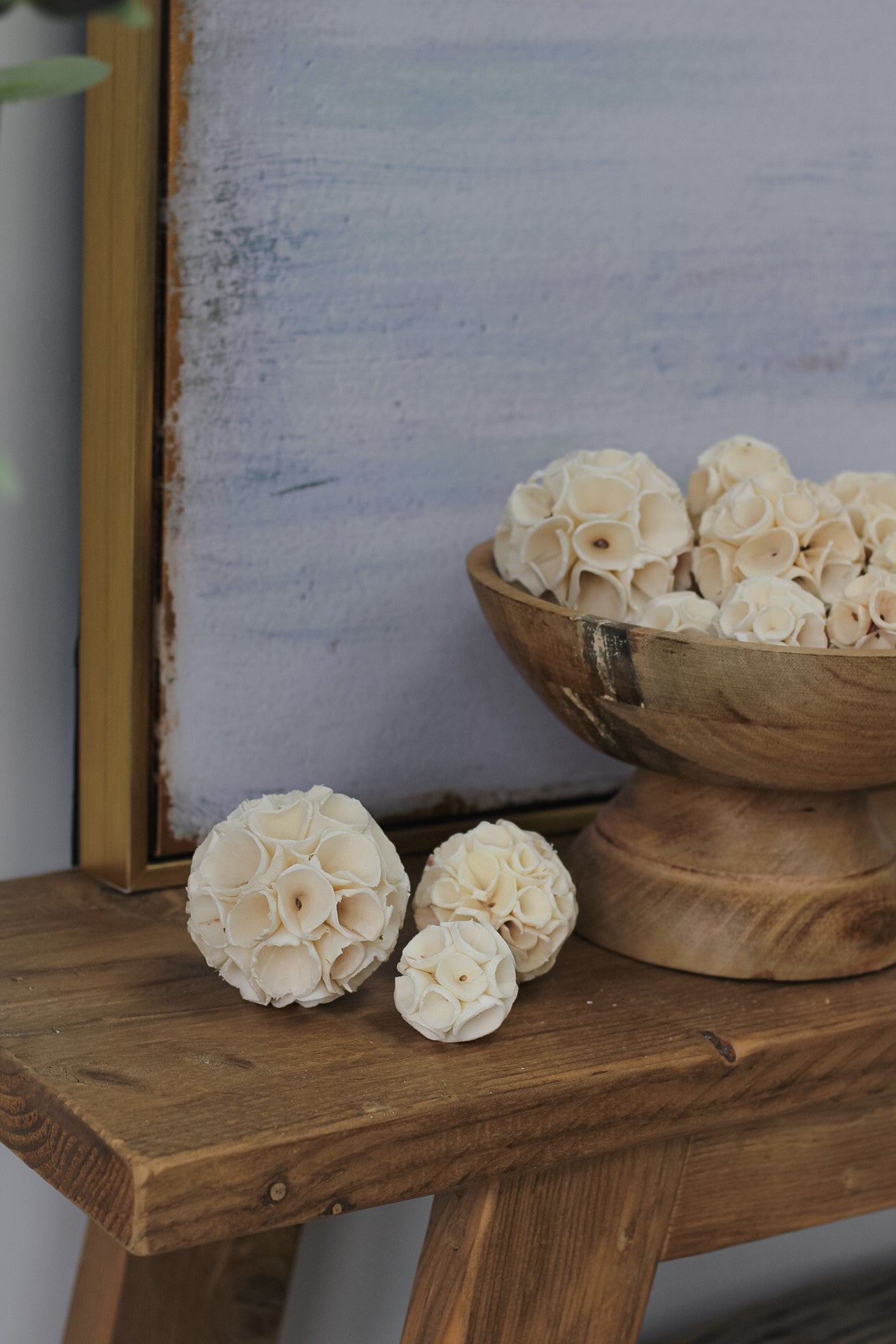 Dried Fleur Decorative Balls