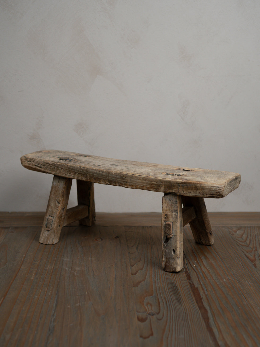 Reclaimed Wooden Mini Stool - Style C