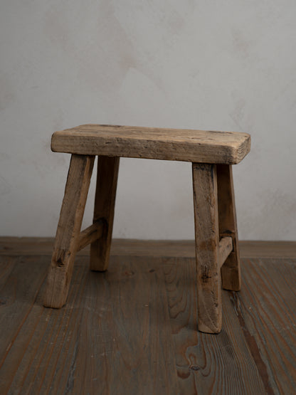Reclaimed Wooden Mini Stool - Style F