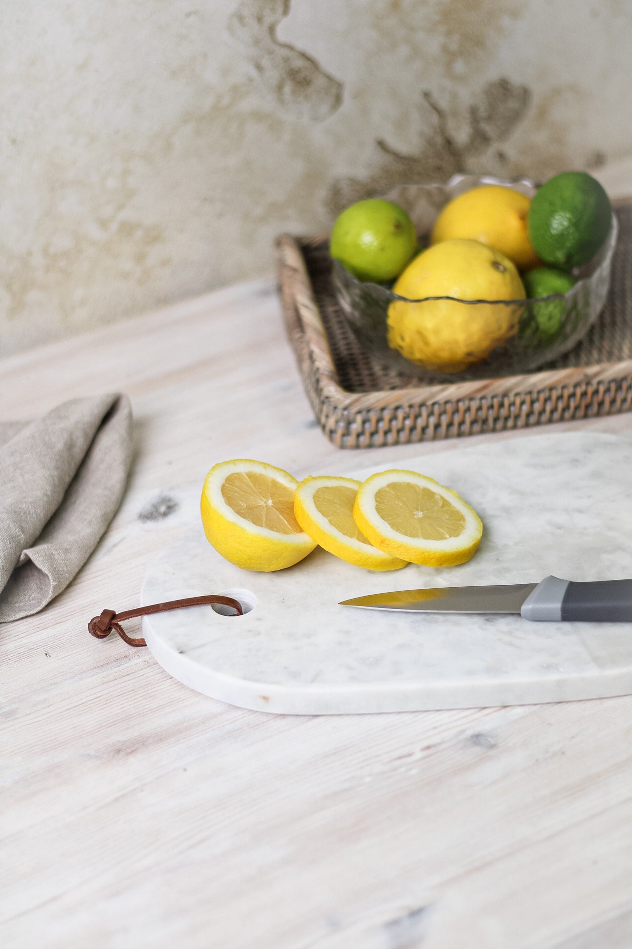 Oval White Marble Chopping Board