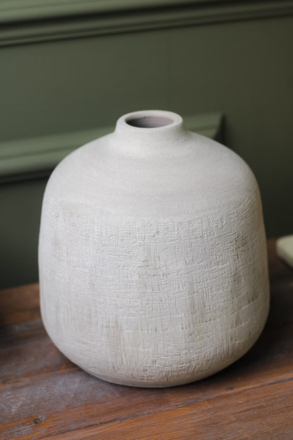 Lome Soft Grey Vase