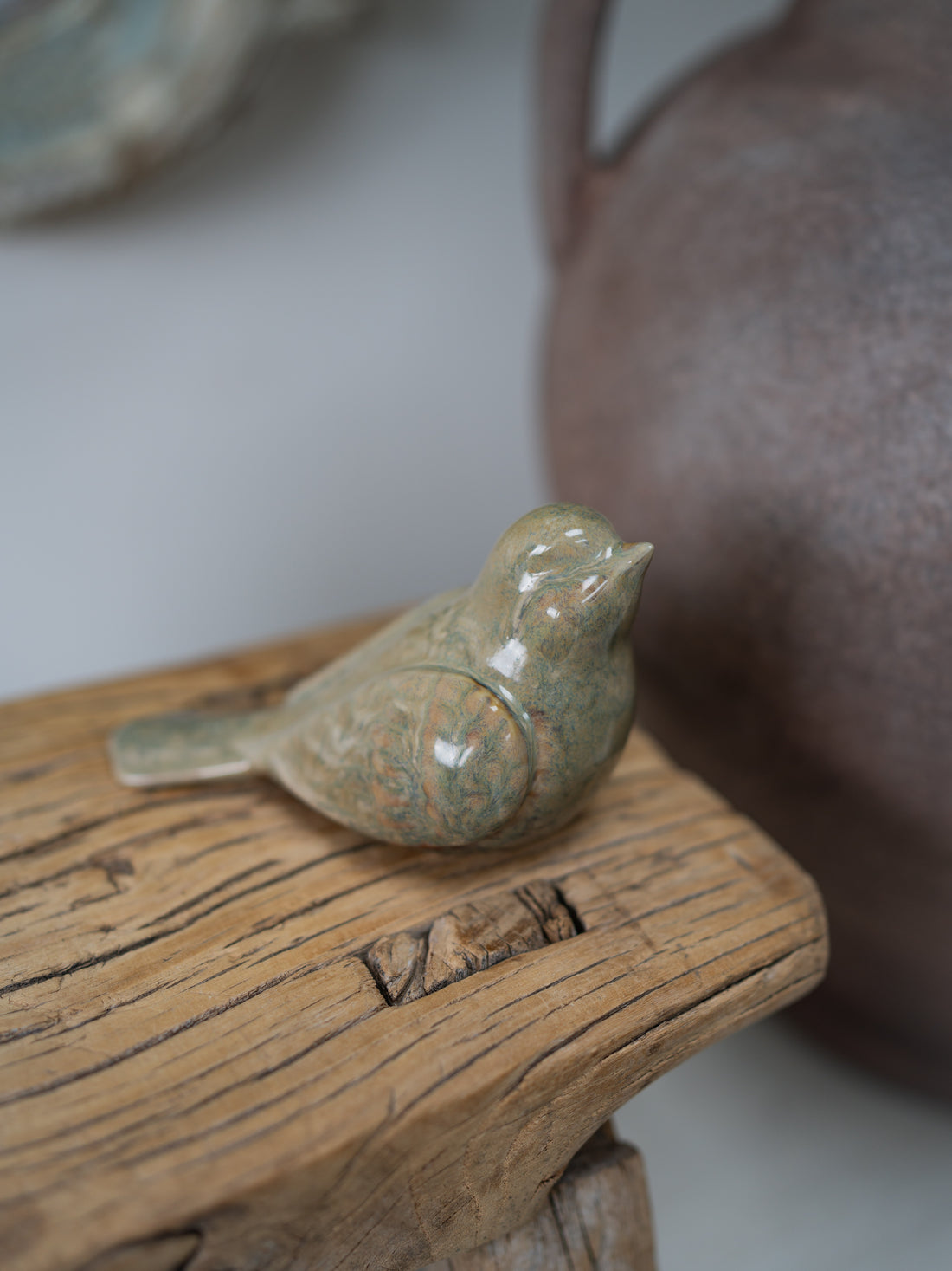 Small Stoneware Graceful Dove Ornament