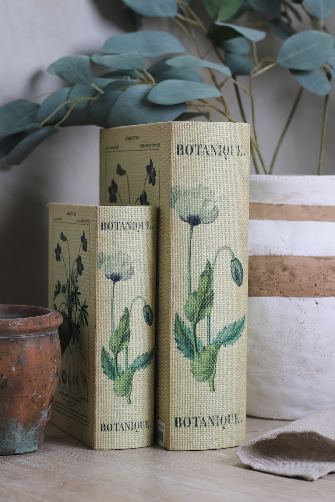 Botanique Decorative Storage Books | Set of 2