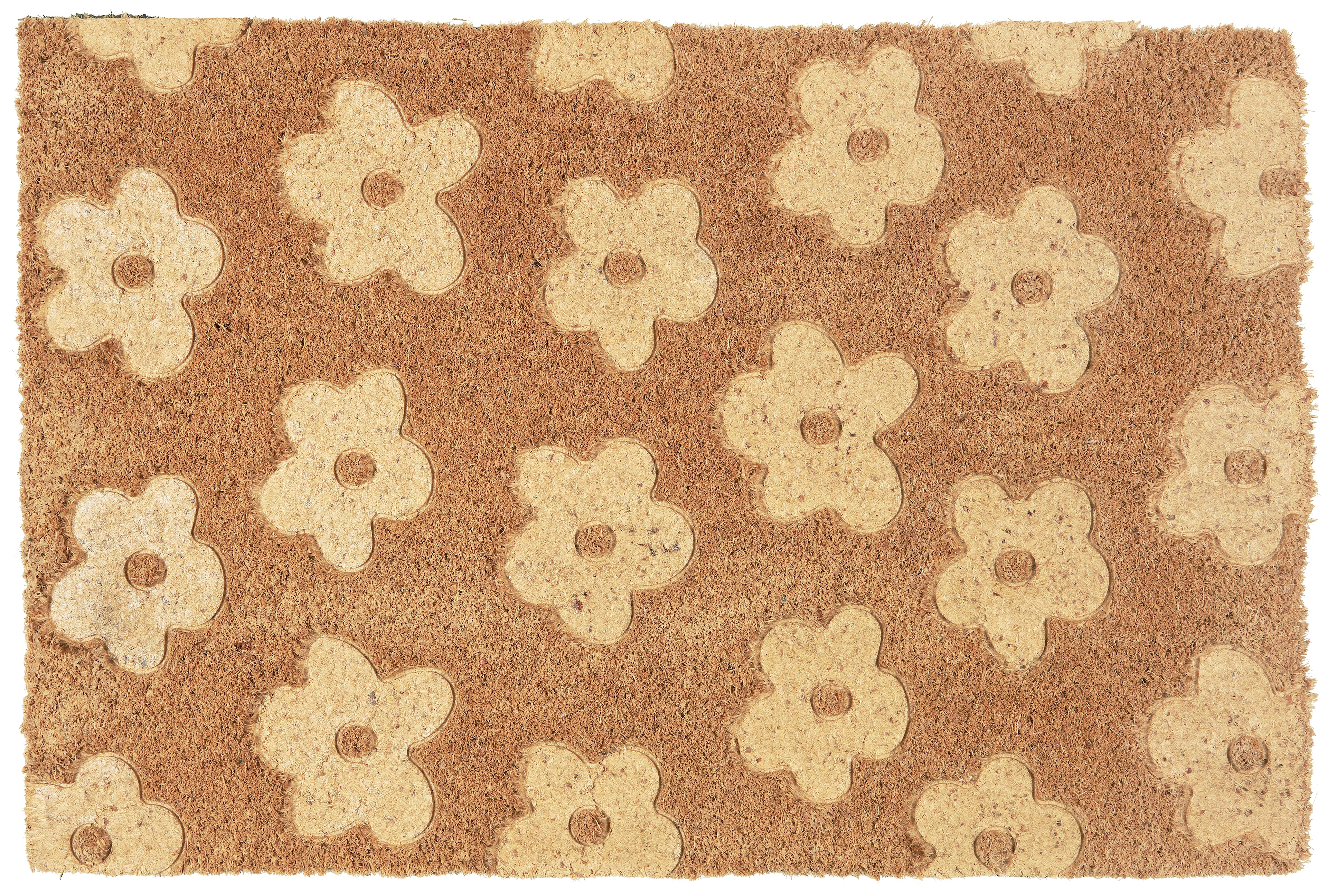 Daisy Embossed Doormat
