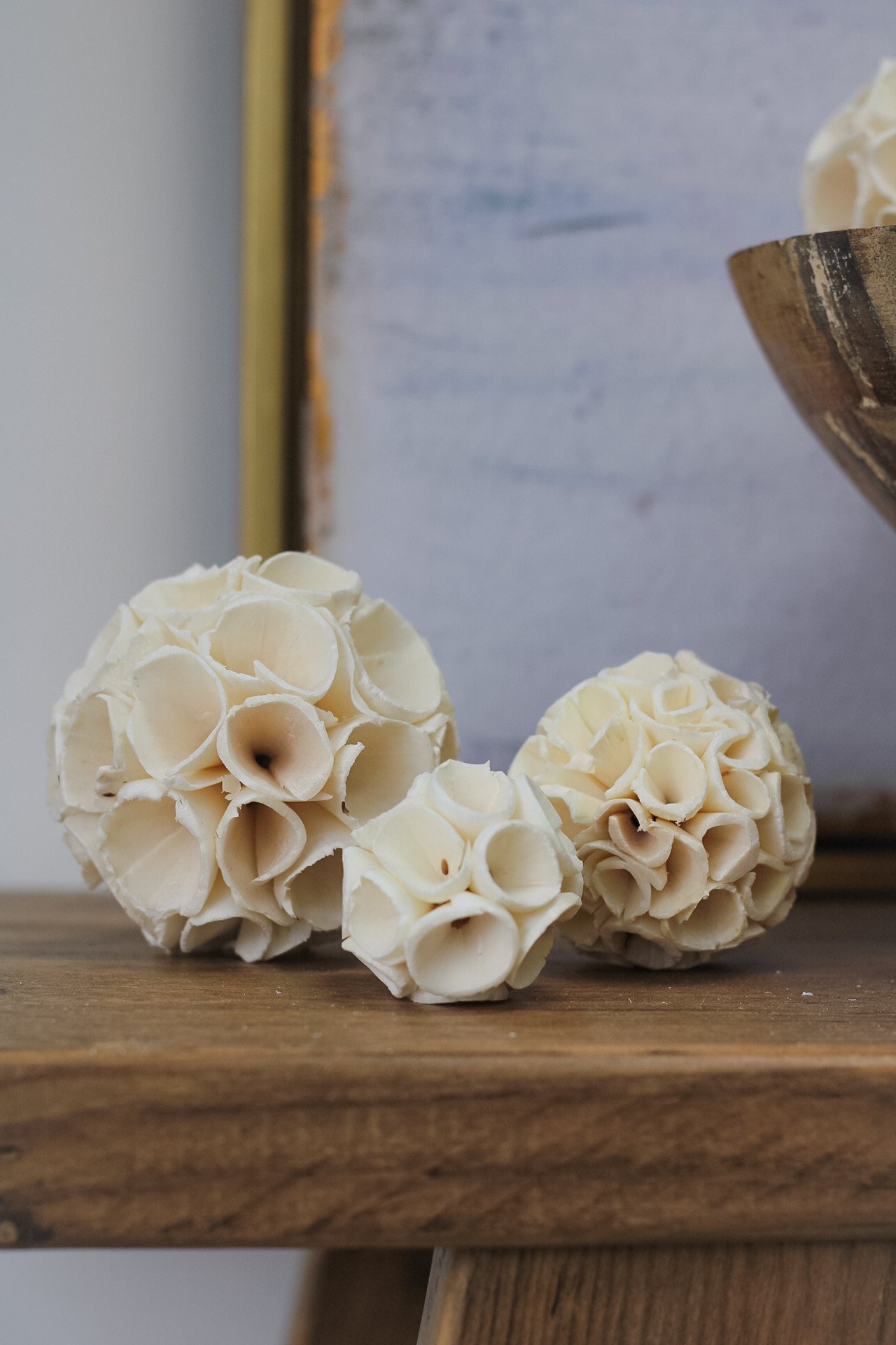 Dried Fleur Decorative Balls