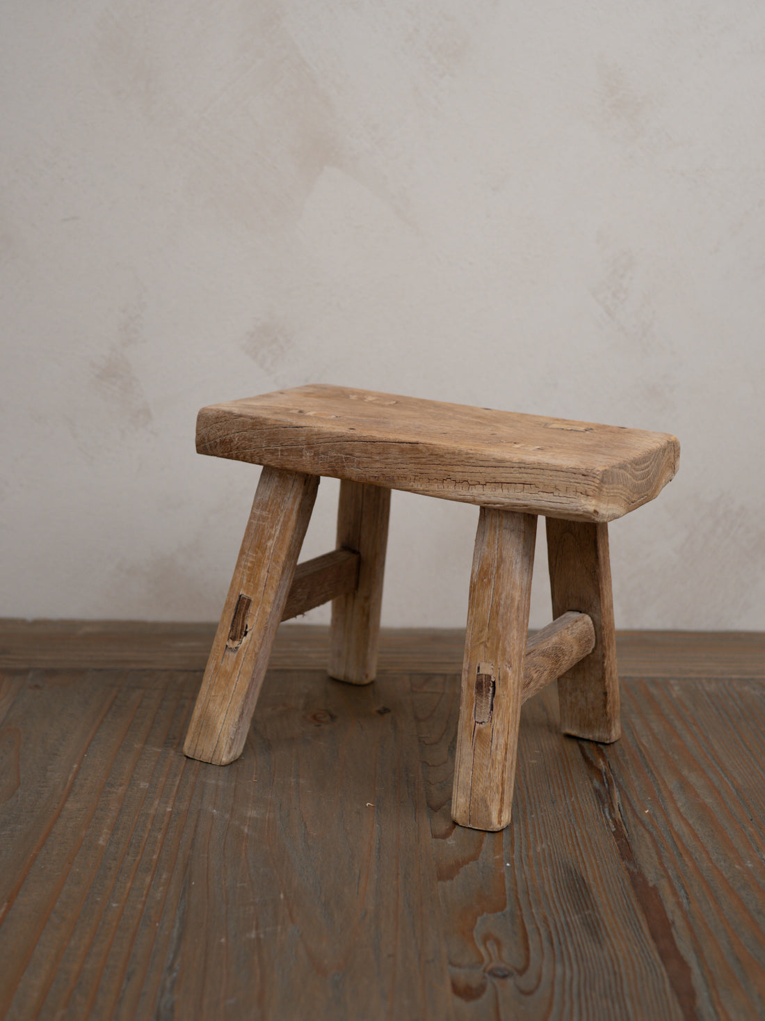 Reclaimed Wooden Mini Stool - Style X