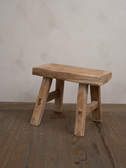 Reclaimed Wooden Mini Stool - Style X