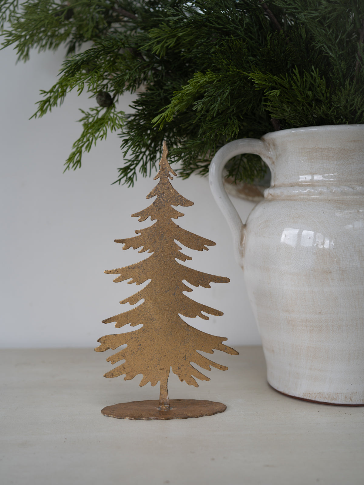 Gold Metal Christmas Tree
