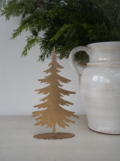 Gold Metal Christmas Tree