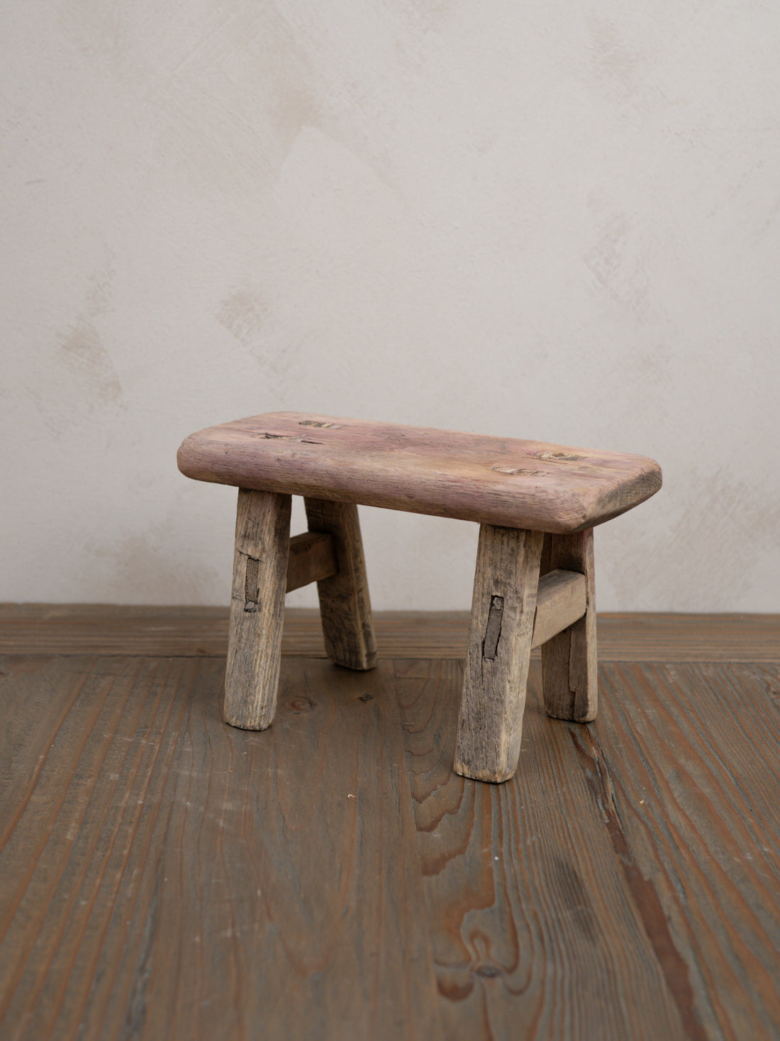 Reclaimed Wooden Mini Stool - Style AE