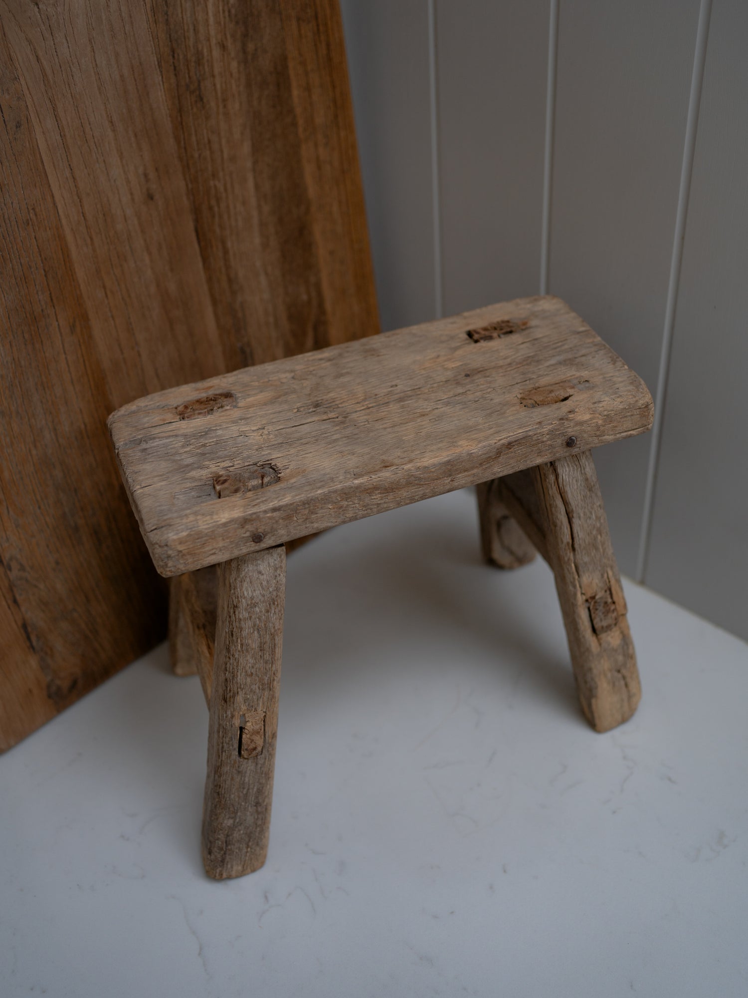 Reclaimed Wooden Mini Stool - Style A