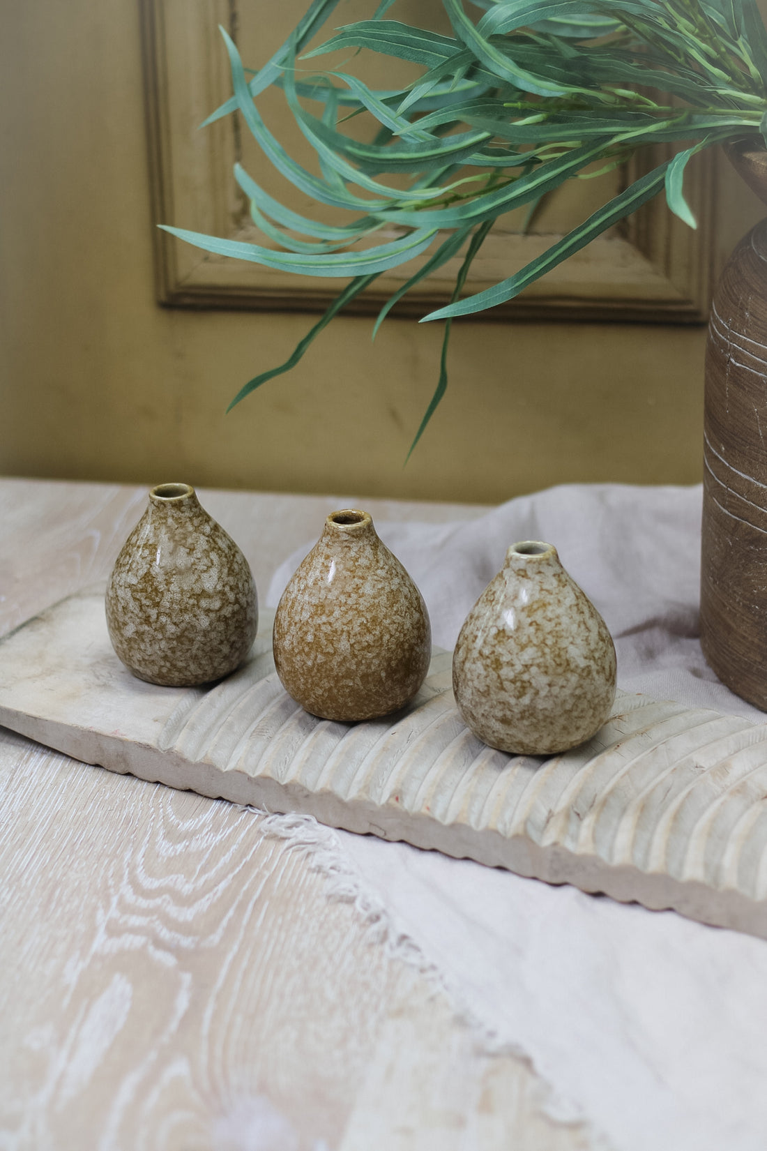 Skomer Natural Bud Vases | Set of 3