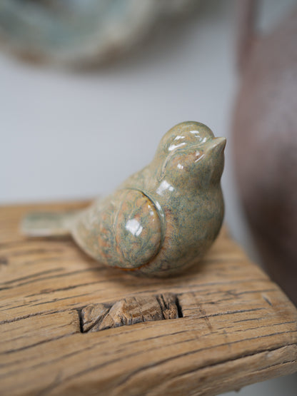 Small Stoneware Graceful Dove Ornament