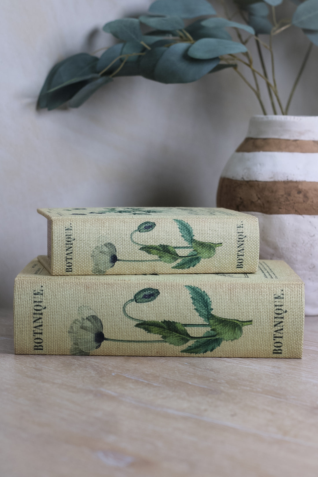 Botanique Decorative Storage Books | Set of 2