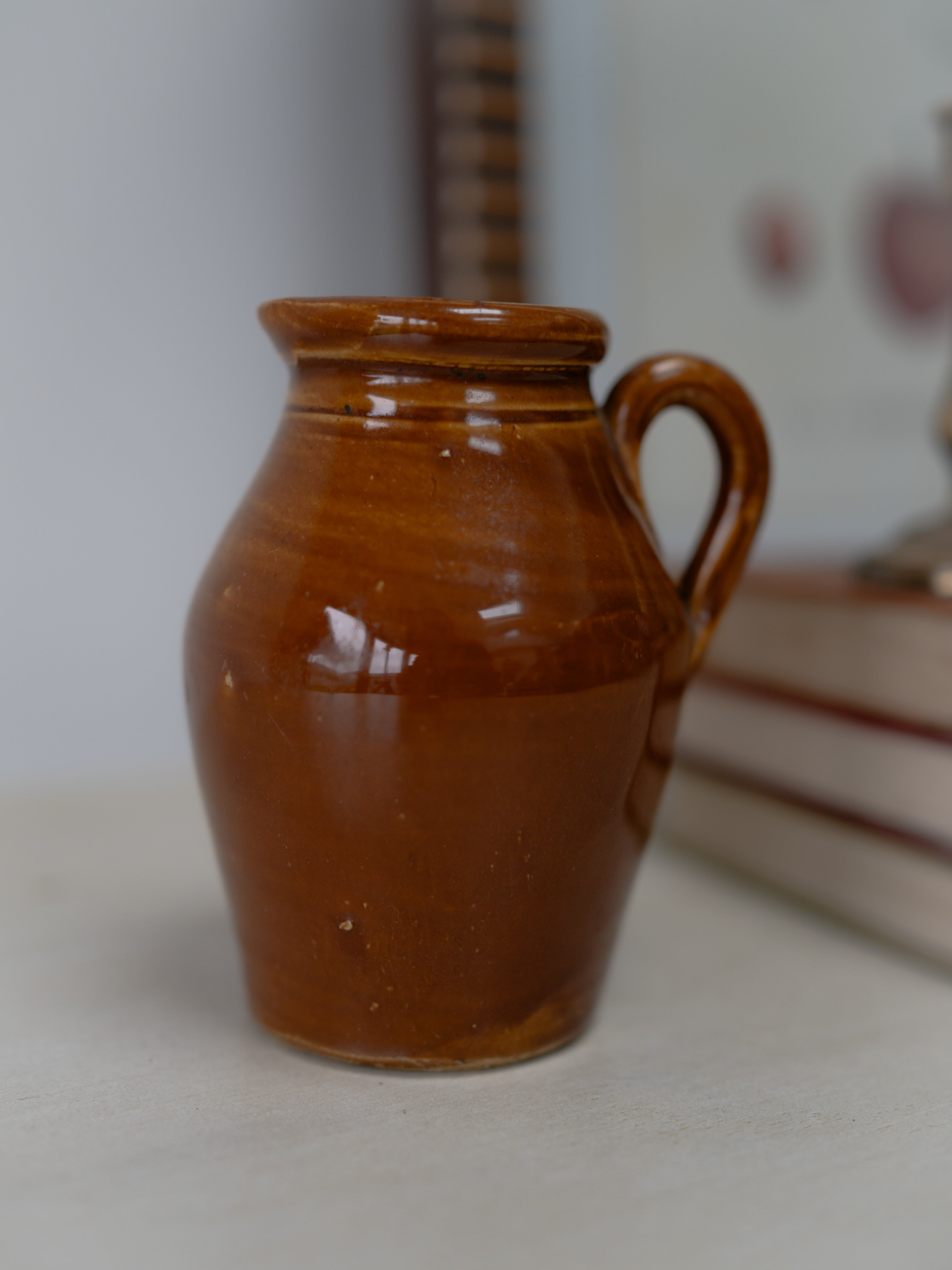 Small Vintage Hourglass Jug