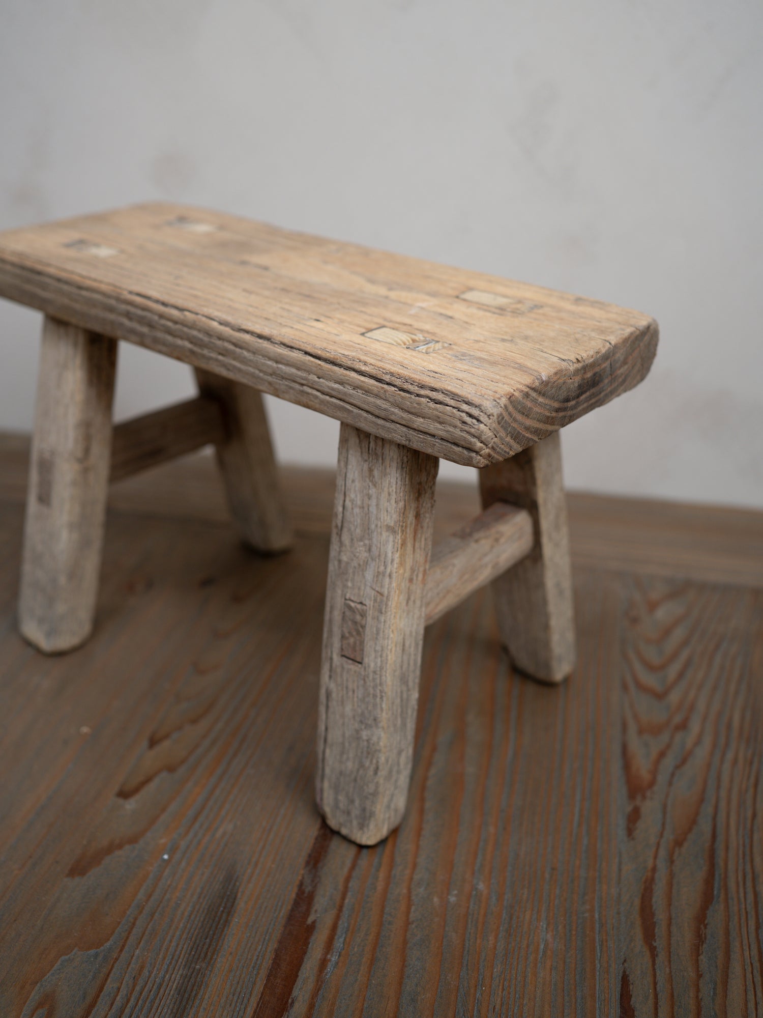 Reclaimed Wooden Mini Stool - Style I
