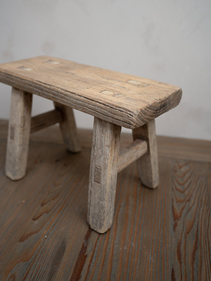 Reclaimed Wooden Mini Stool - Style I