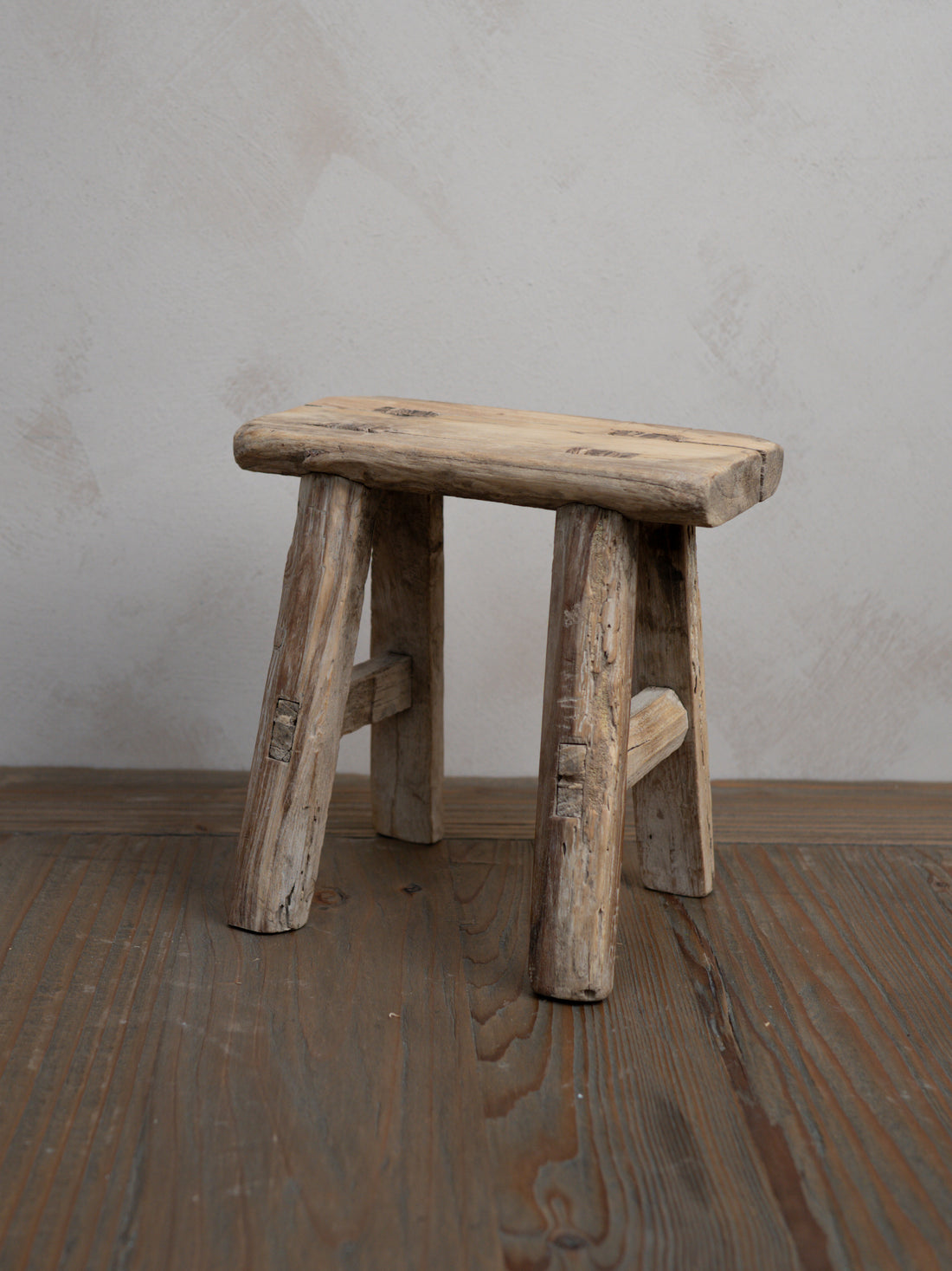 Reclaimed Wooden Mini Stool - Style Y