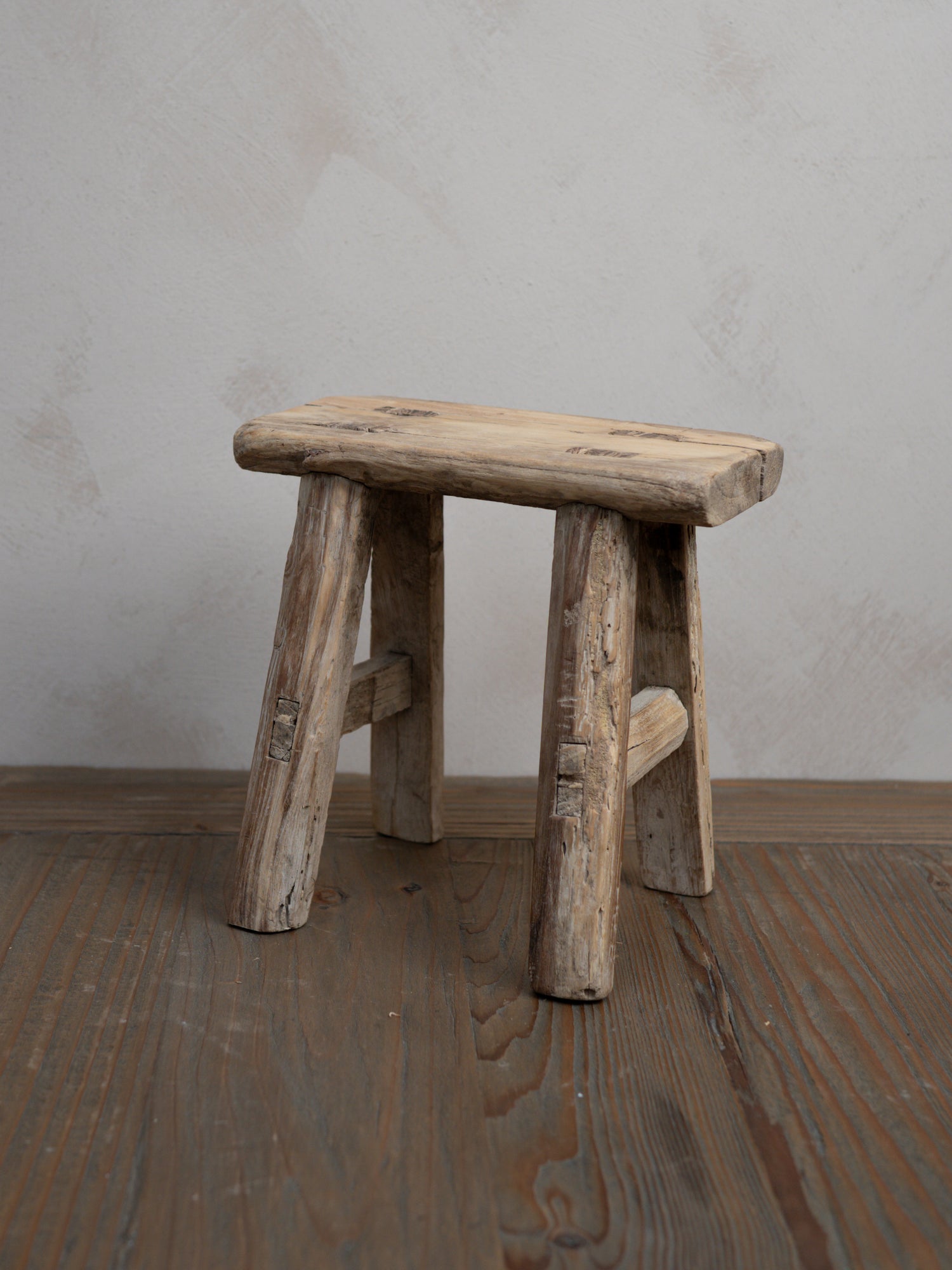 Reclaimed Wooden Mini Stool - Style Y